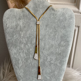Golden Pendulum Necklace