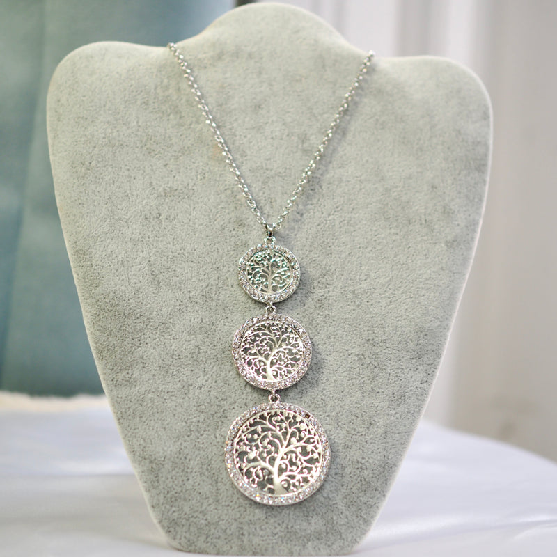 Vida Silver Necklace