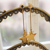 Double Star Earrings