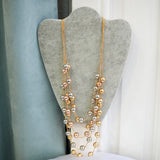 Pearl Bronze Necklace