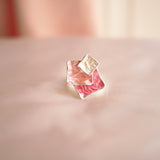 Pink Squares Ring