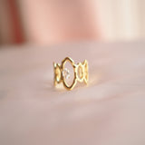 Anillo Eclipse Dorado
