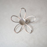 Silver Flower Ring