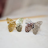 Butterfly Golden Ring