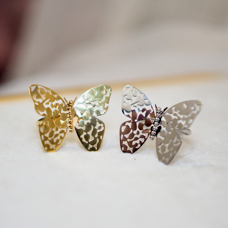 Butterfly Golden Ring