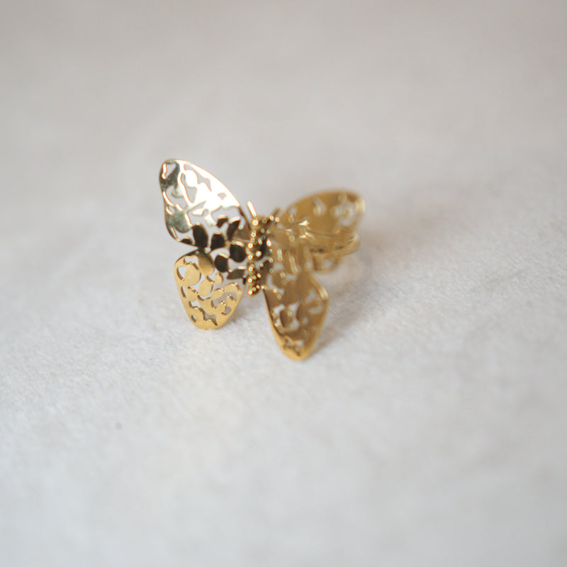 Butterfly Golden Ring