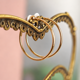 Big Gold Hoop Earrings