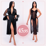 IRRESISTIBLE ROBE & NIGHTDRESS SET