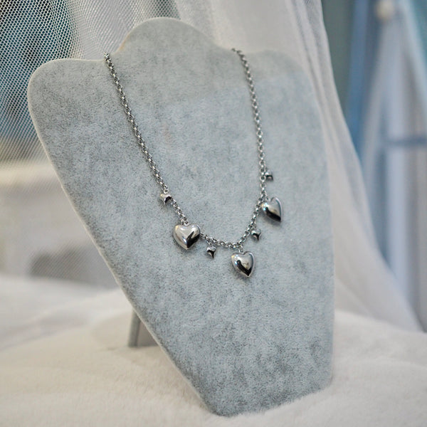 Cora Silver Necklace