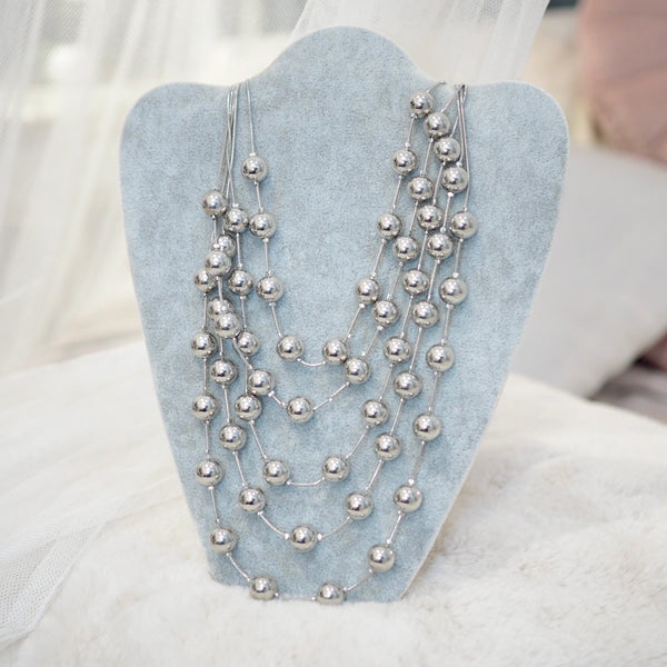 Pearl Silver Necklace