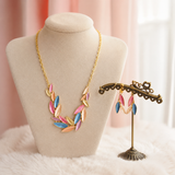 Rainbow Lily Jewellery Set