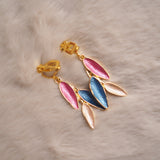 Pendientes Abeja Rosa