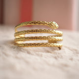 Pulsera Serpiente Dorada