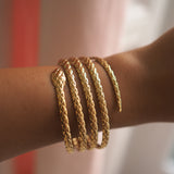 Pulsera Serpiente Dorada